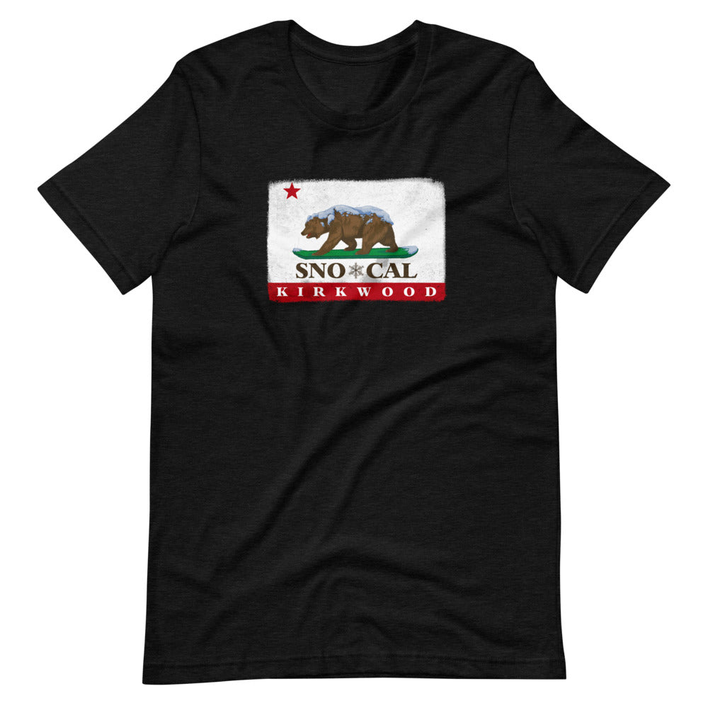 Kirkwood CA Flag Shirt - Sno Cal