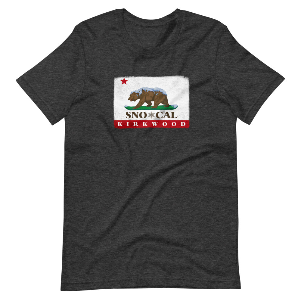 Kirkwood CA Flag Shirt - Sno Cal