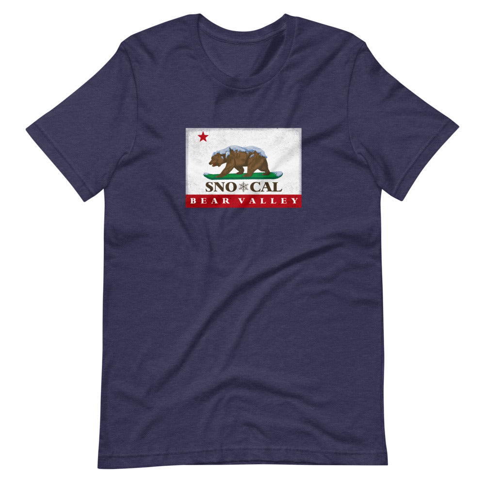 Bear Valley CA Flag Shirt - Sno Cal
