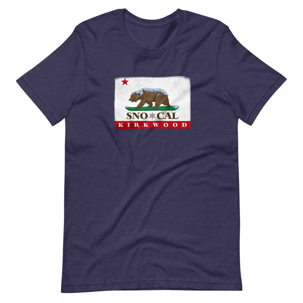 Kirkwood CA Flag Shirt - Sno Cal