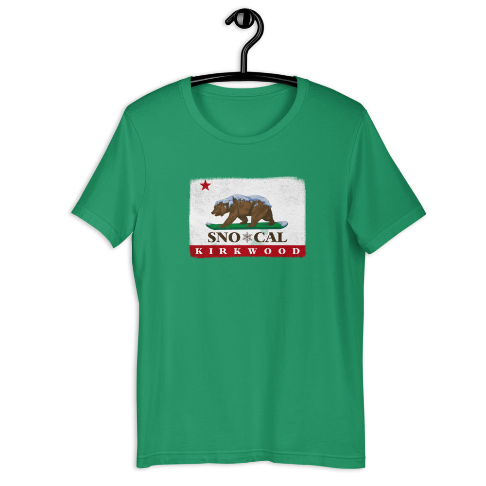 Kirkwood CA Flag Shirt - Sno Cal