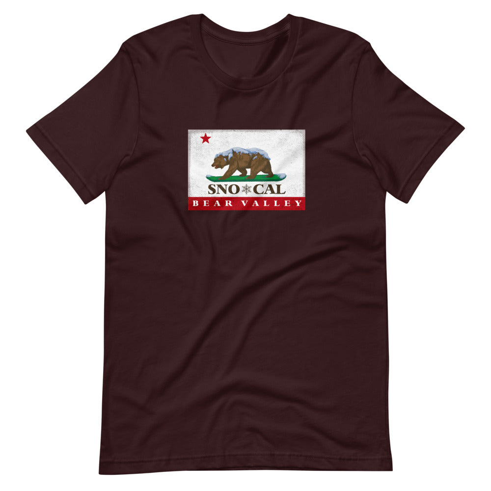 Bear Valley CA Flag Shirt - Sno Cal