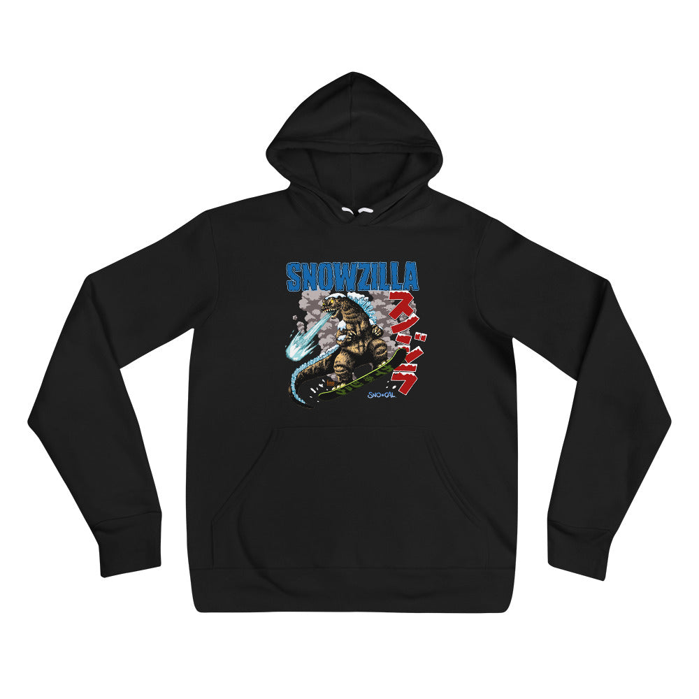 Black Snowzilla hoodie - Sno Cal
