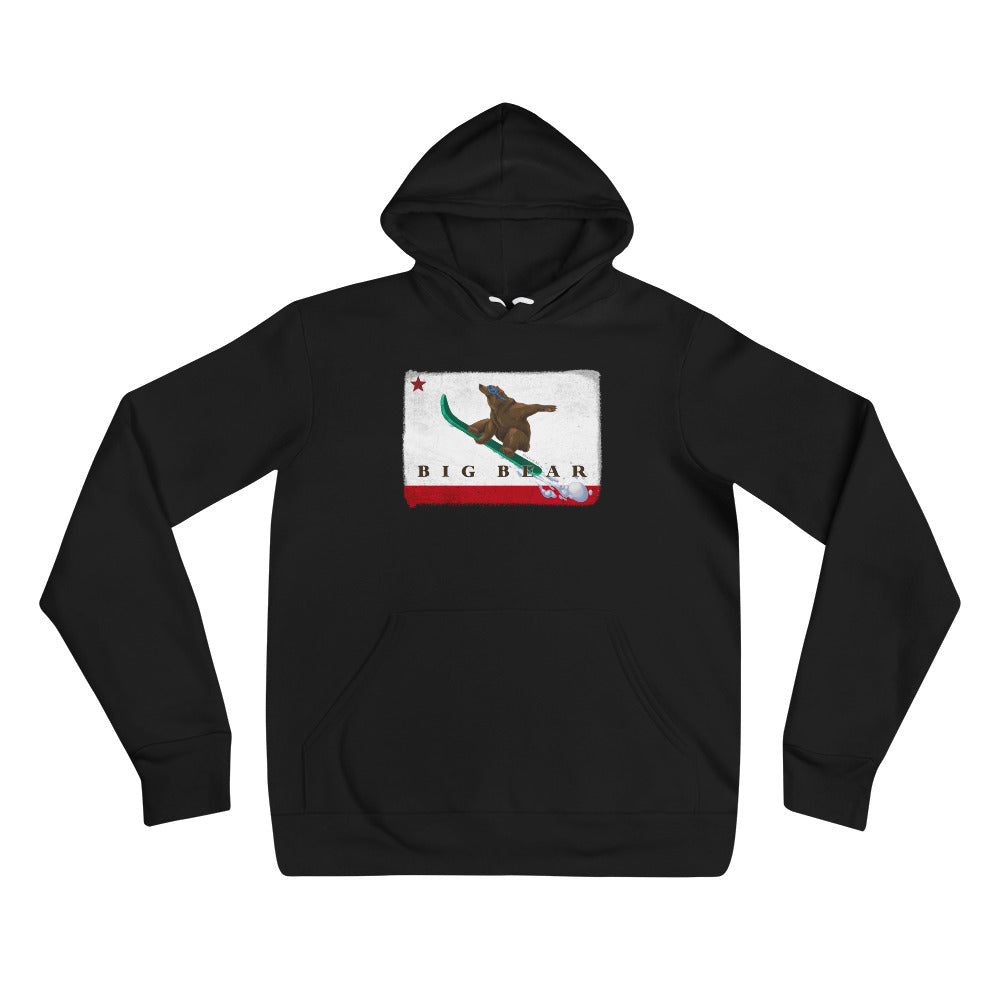Big Bear snowboarding CA grizzly hoodie - Sno Cal