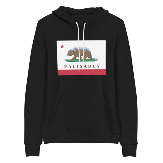 Palisades CA Flag Hoodie
