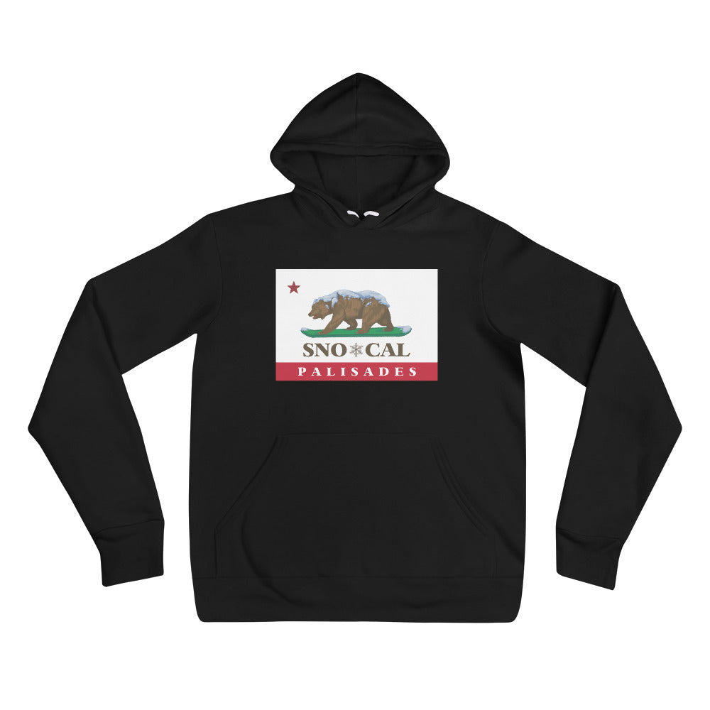 Palisades Sno*Cal flag hoodie