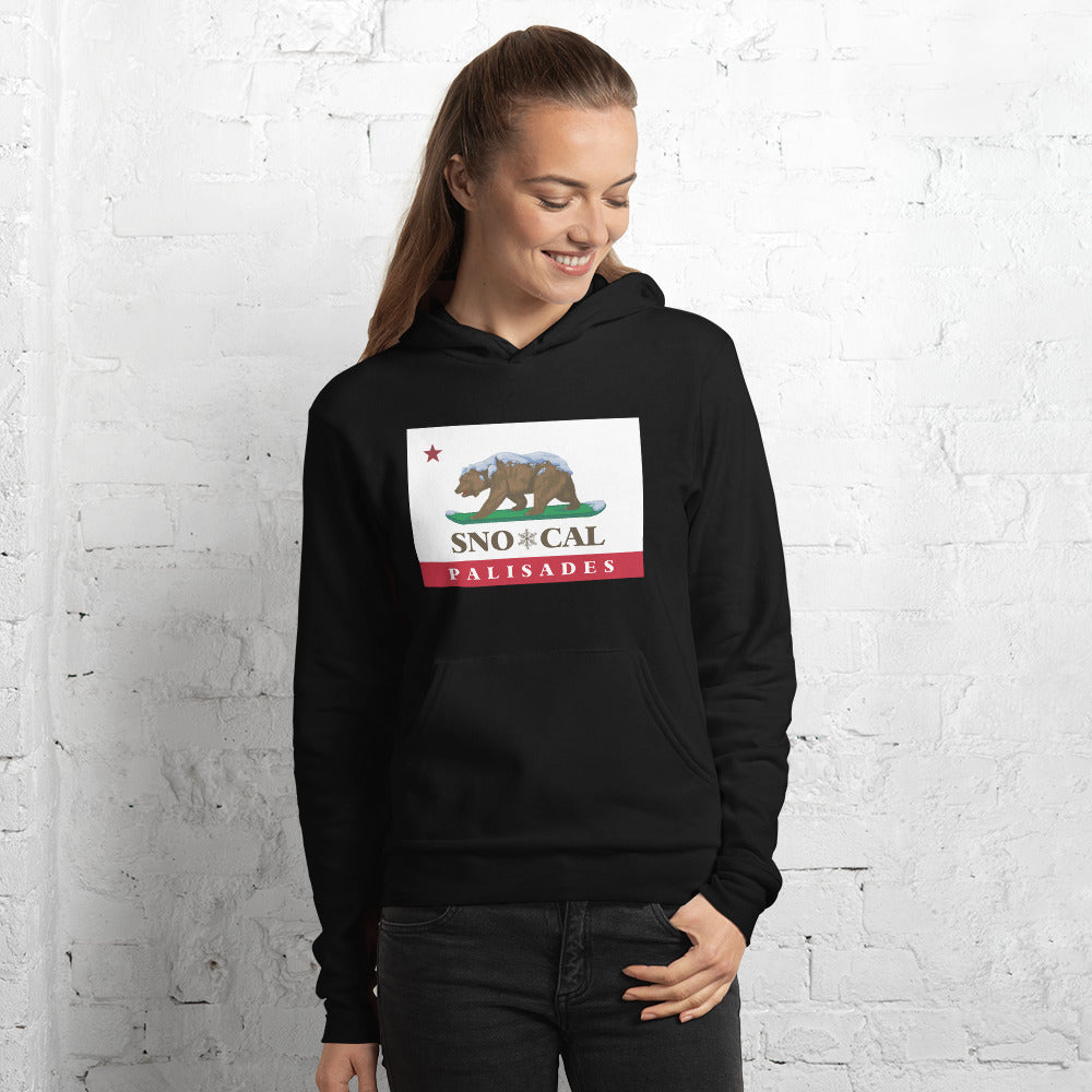 Palisades Sno*Cal flag hoodie