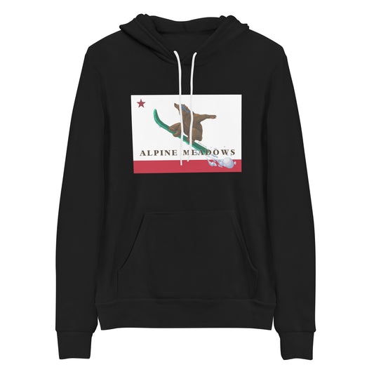 Black Alpine Meadows  Hoodie