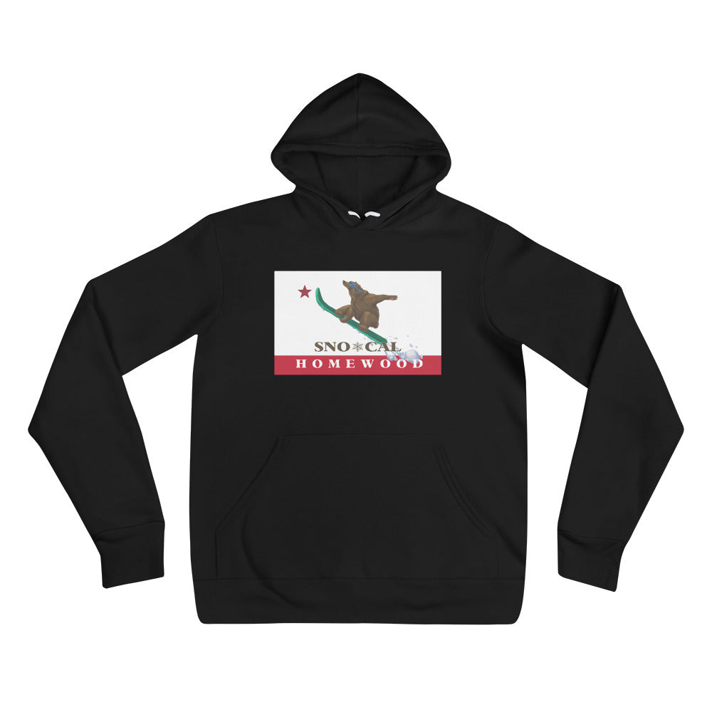 Homewood Sno*Cal Flag Snowboard Hoodie