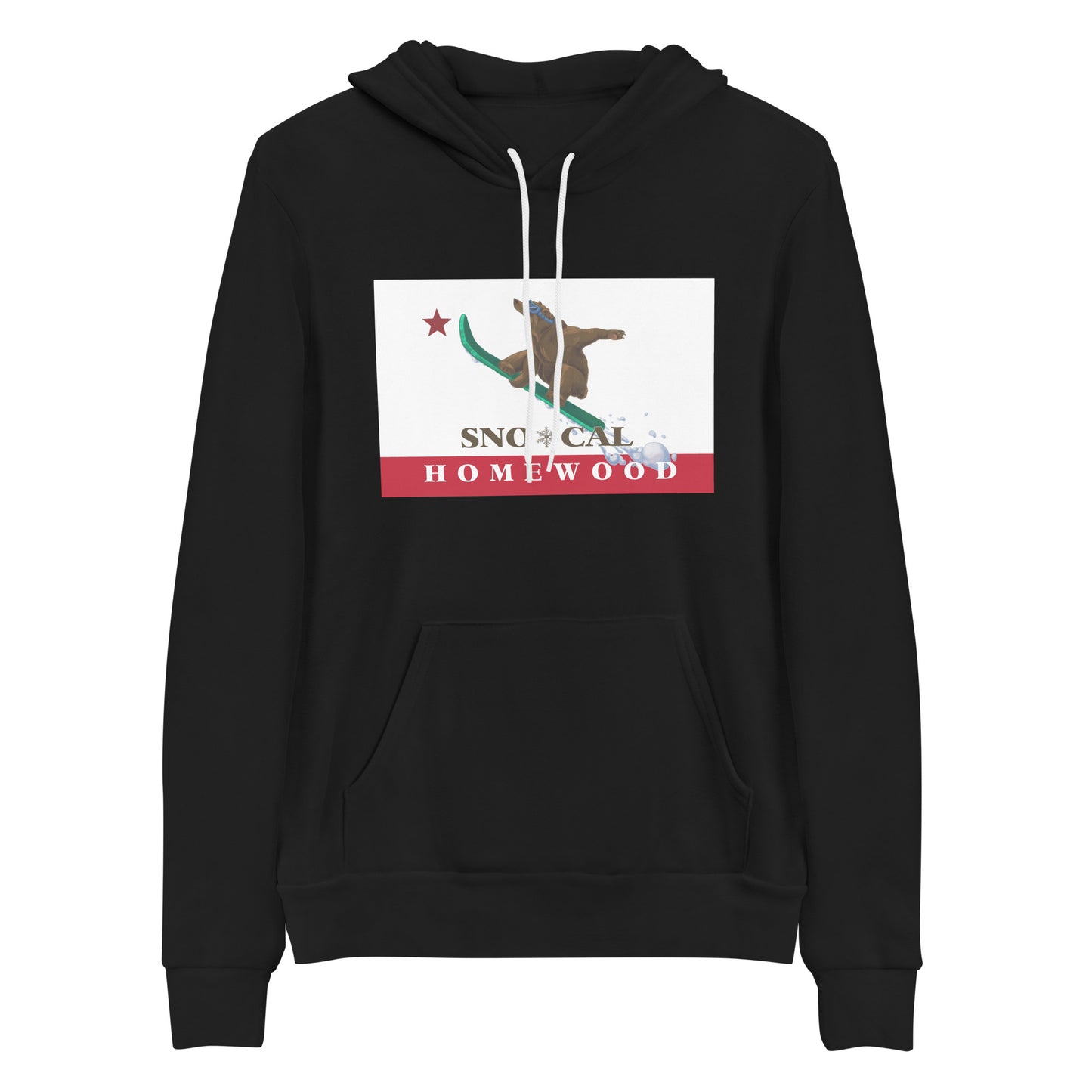 Homewood Sno*Cal Flag Snowboard Hoodie