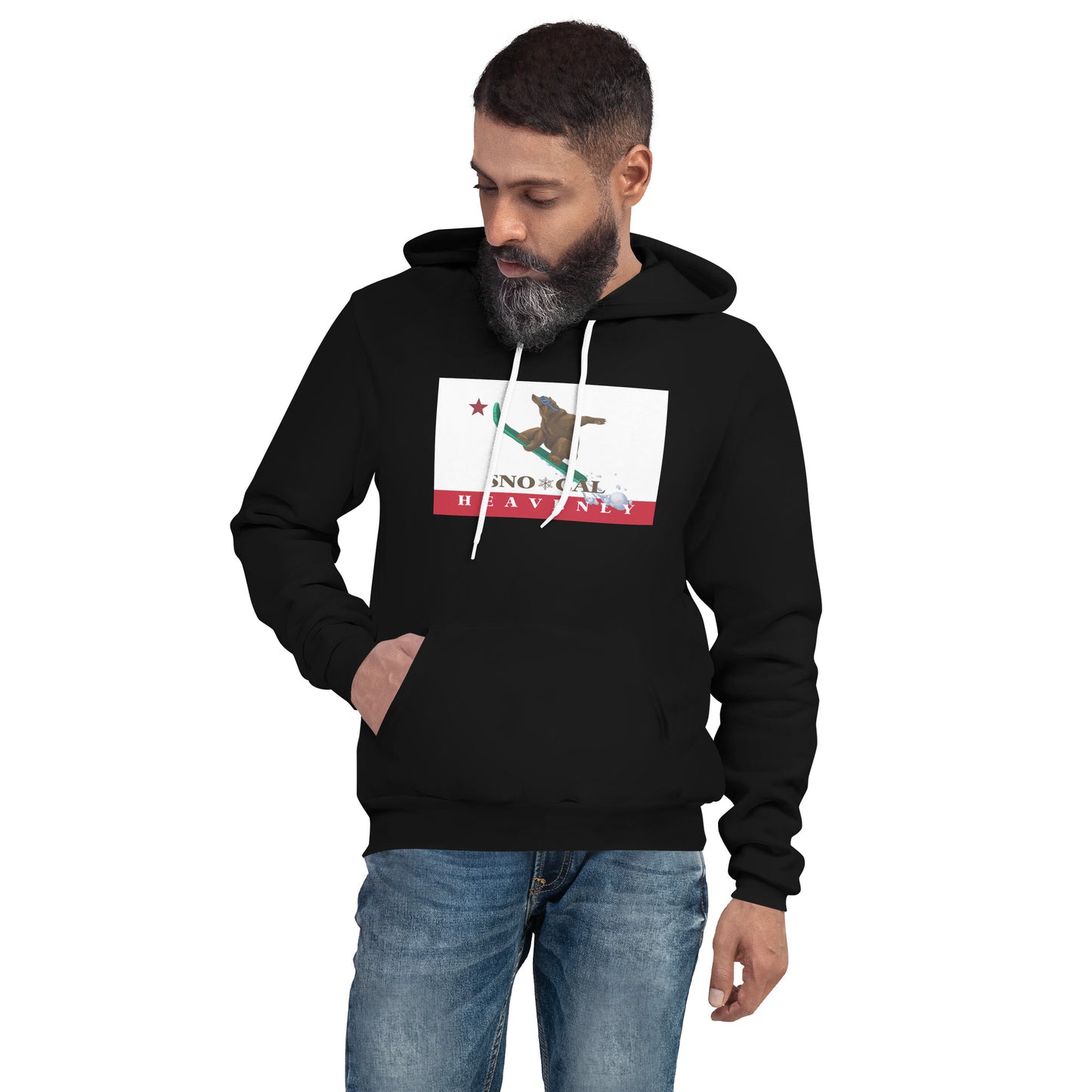 Heavenly Sno*Cal Flag Snowboard Hoodie