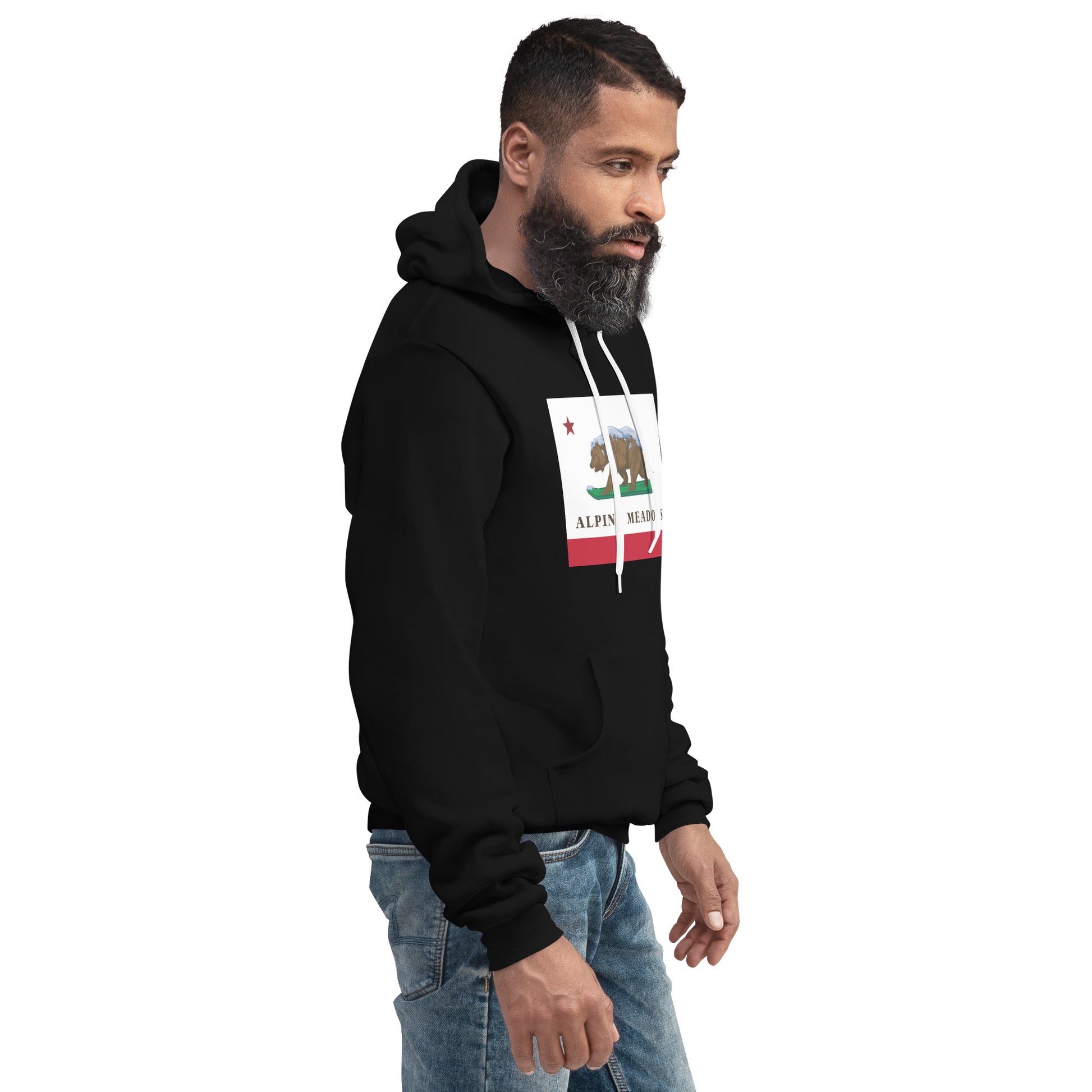 Black Pullover Alpine Meadows  Hoodie