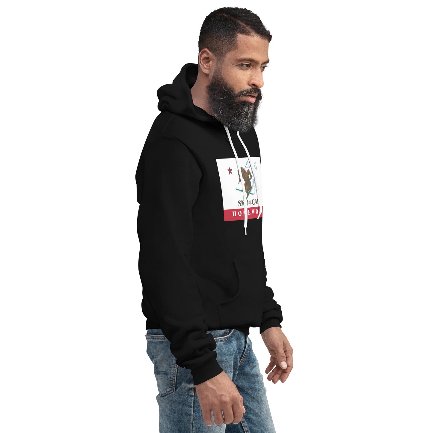 Homewood Sno*Cal Flag Ski Hoodie