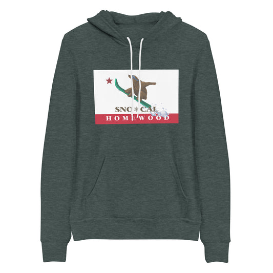 Homewood Sno*Cal Flag Snowboard Hoodie