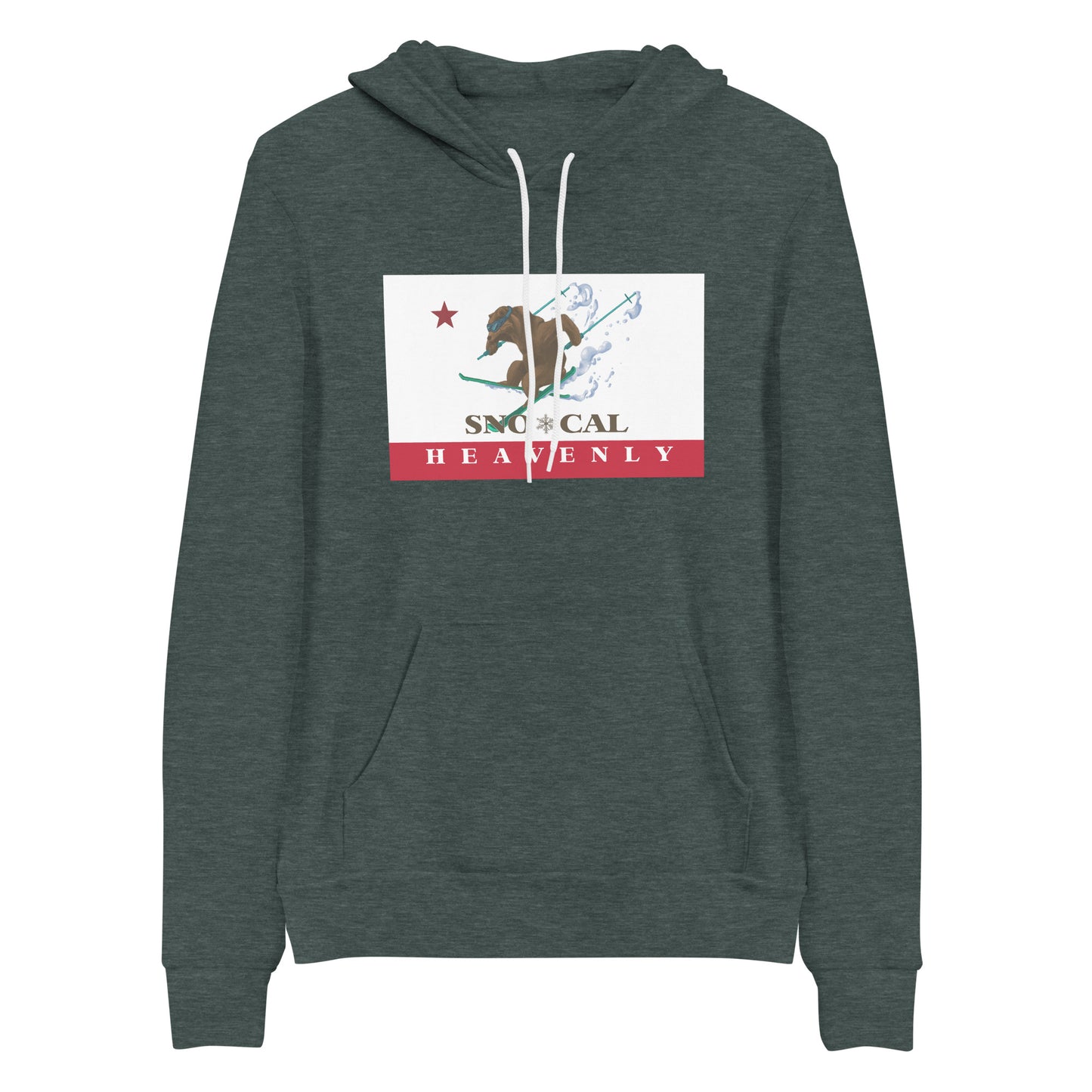Heavenly Sno*Cal Flag Hoodie