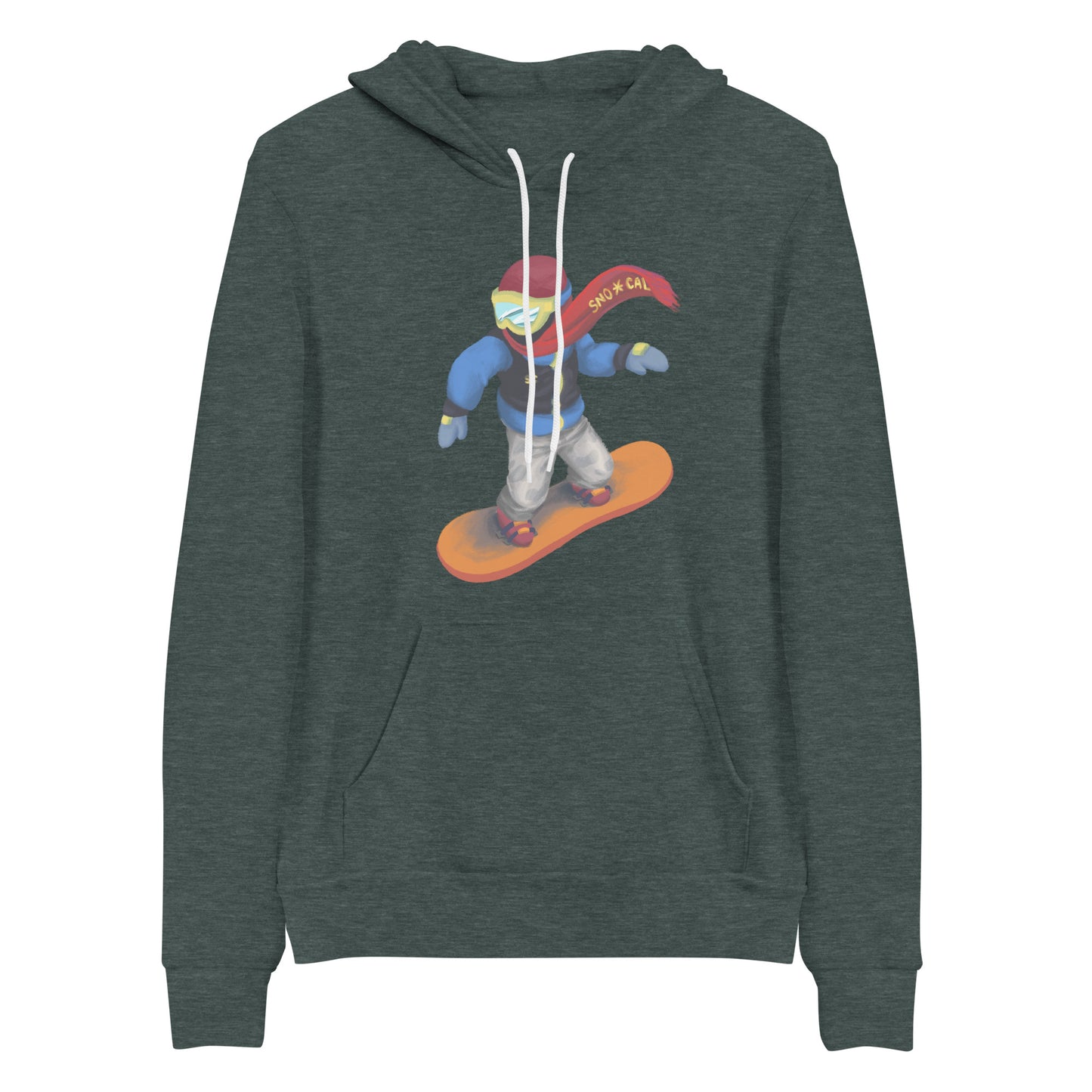 Snowboard Emoji Hoodie
