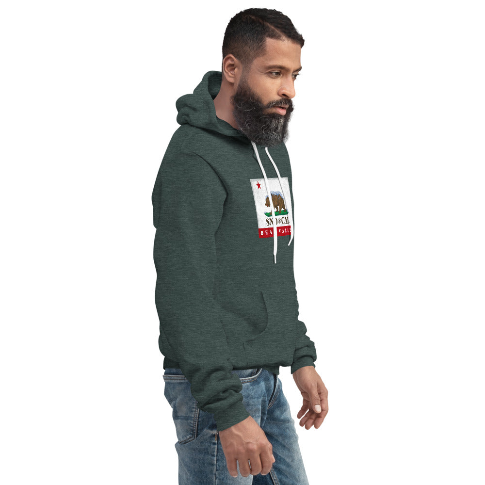 green Sno*Cal California Flag Bear Valley hoodie - Sno Cal