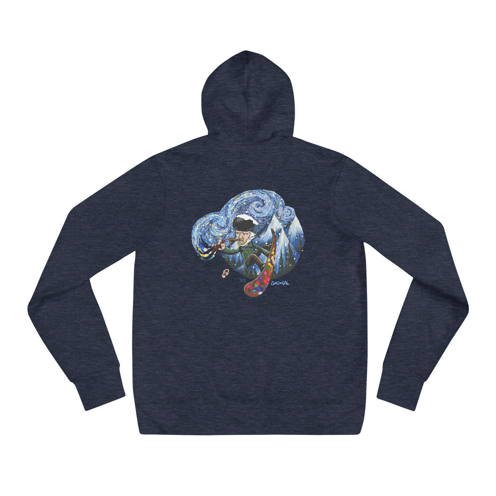 Vincent van Gogh hoodie (name on front) - Sno Cal