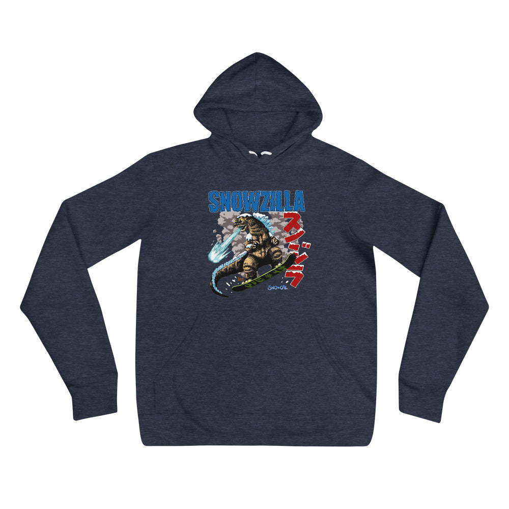 Navy Blue Snowzilla hoodie - Sno Cal