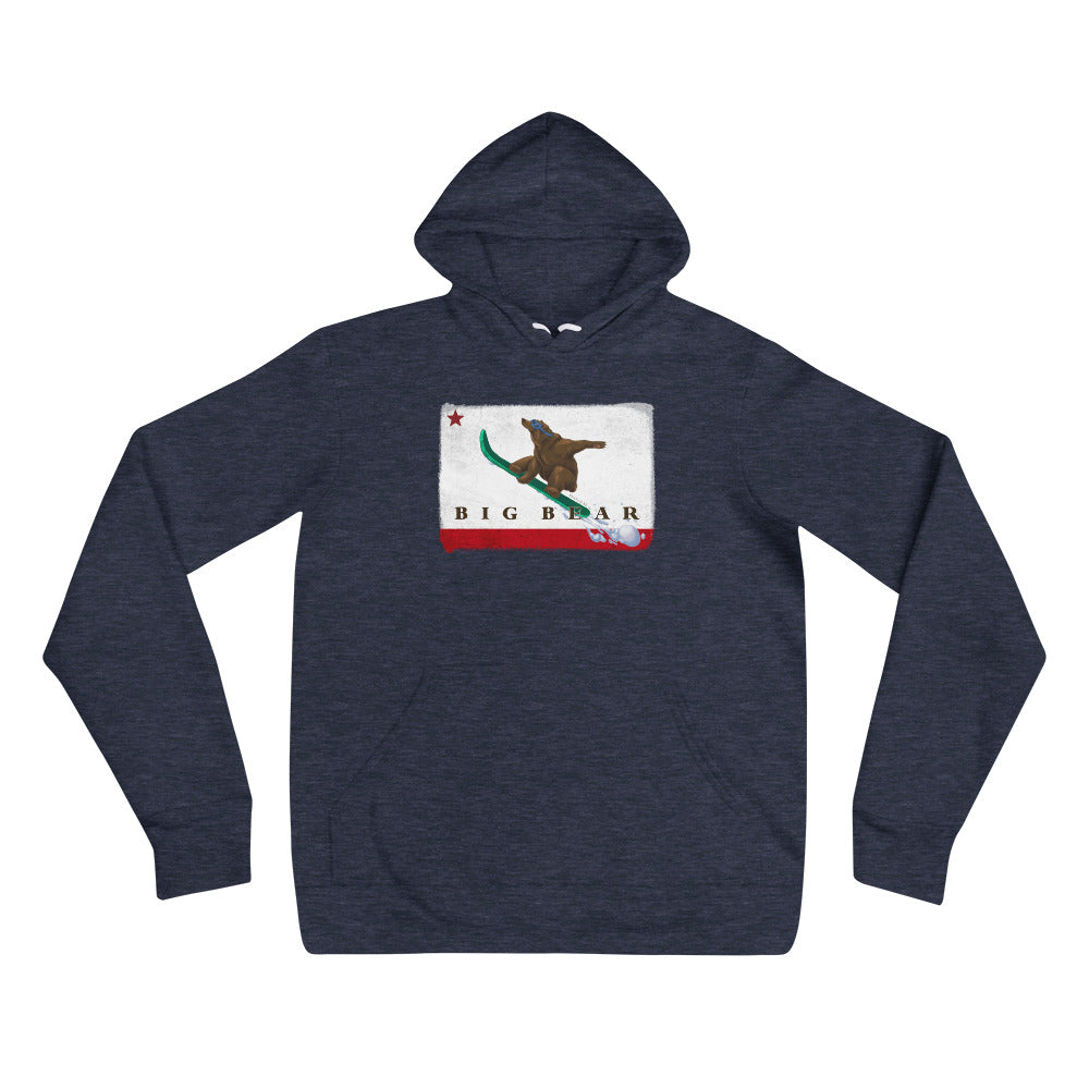 Big Bear snowboarding CA grizzly hoodie - Sno Cal