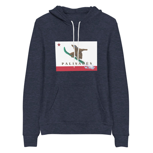 Palisades CA Flag Board Hoodie