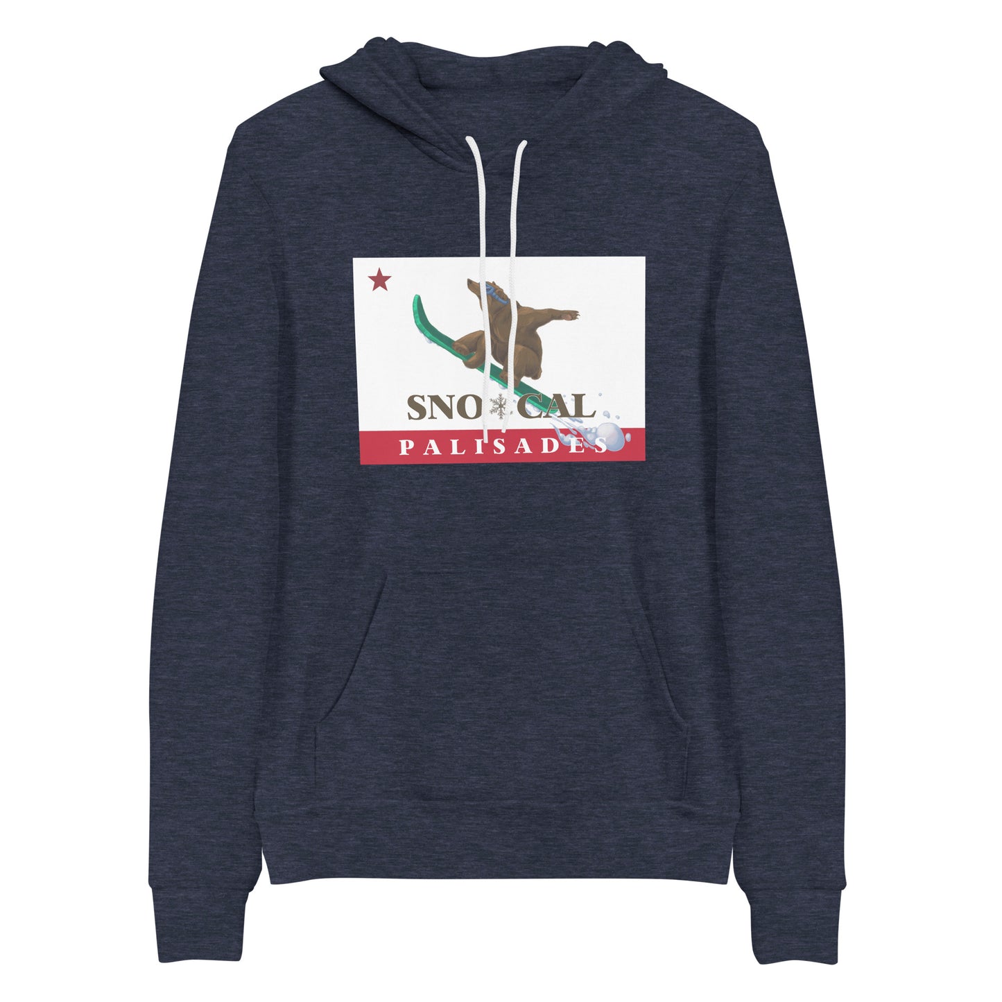 Palisades Sno*Cal flag board hoodie