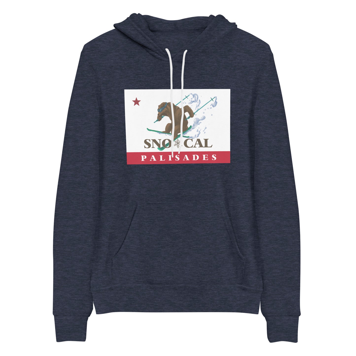 Palisades Sno*Cal Flag Ski Hoodie