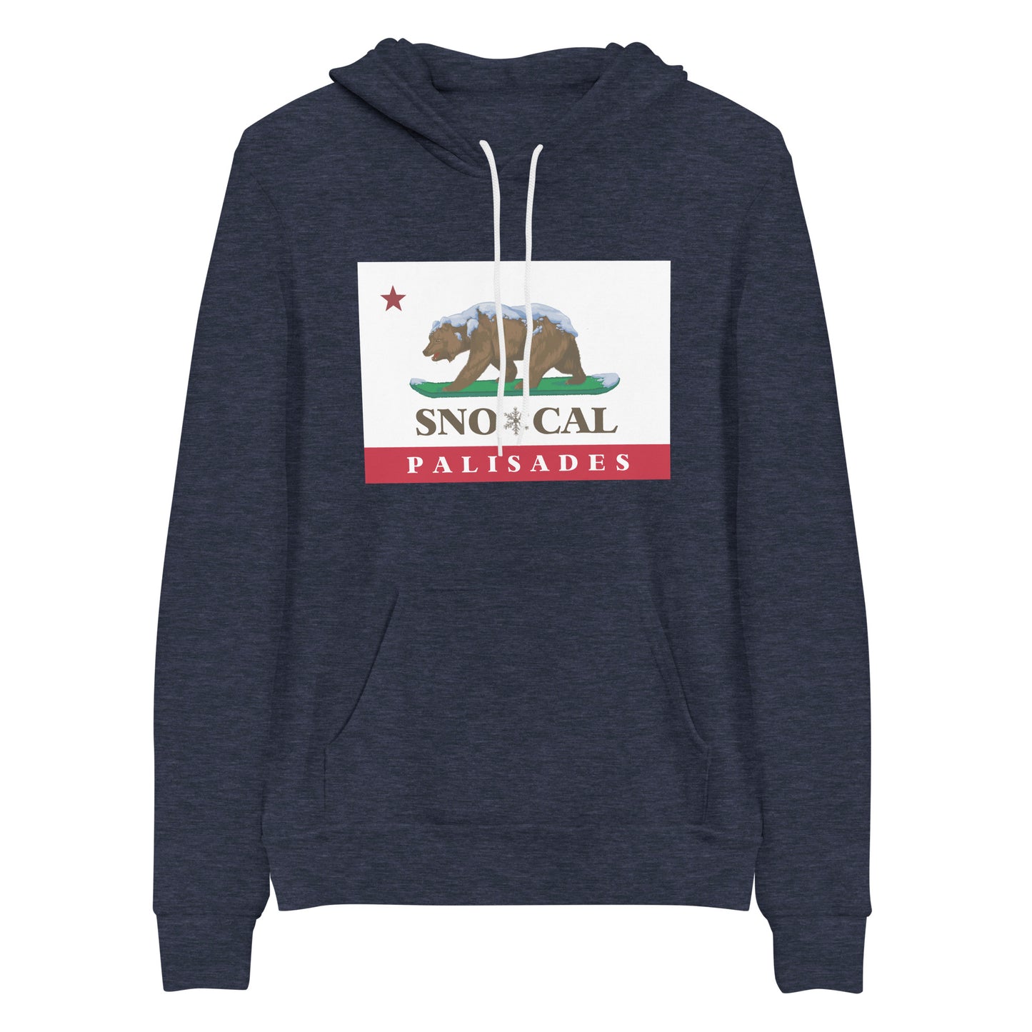 Palisades Sno*Cal flag hoodie