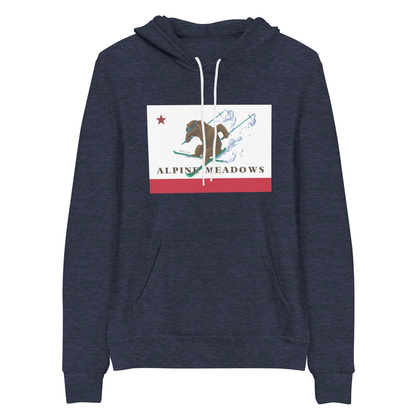 Navy Blue Alpine Meadows Ski Hoodie