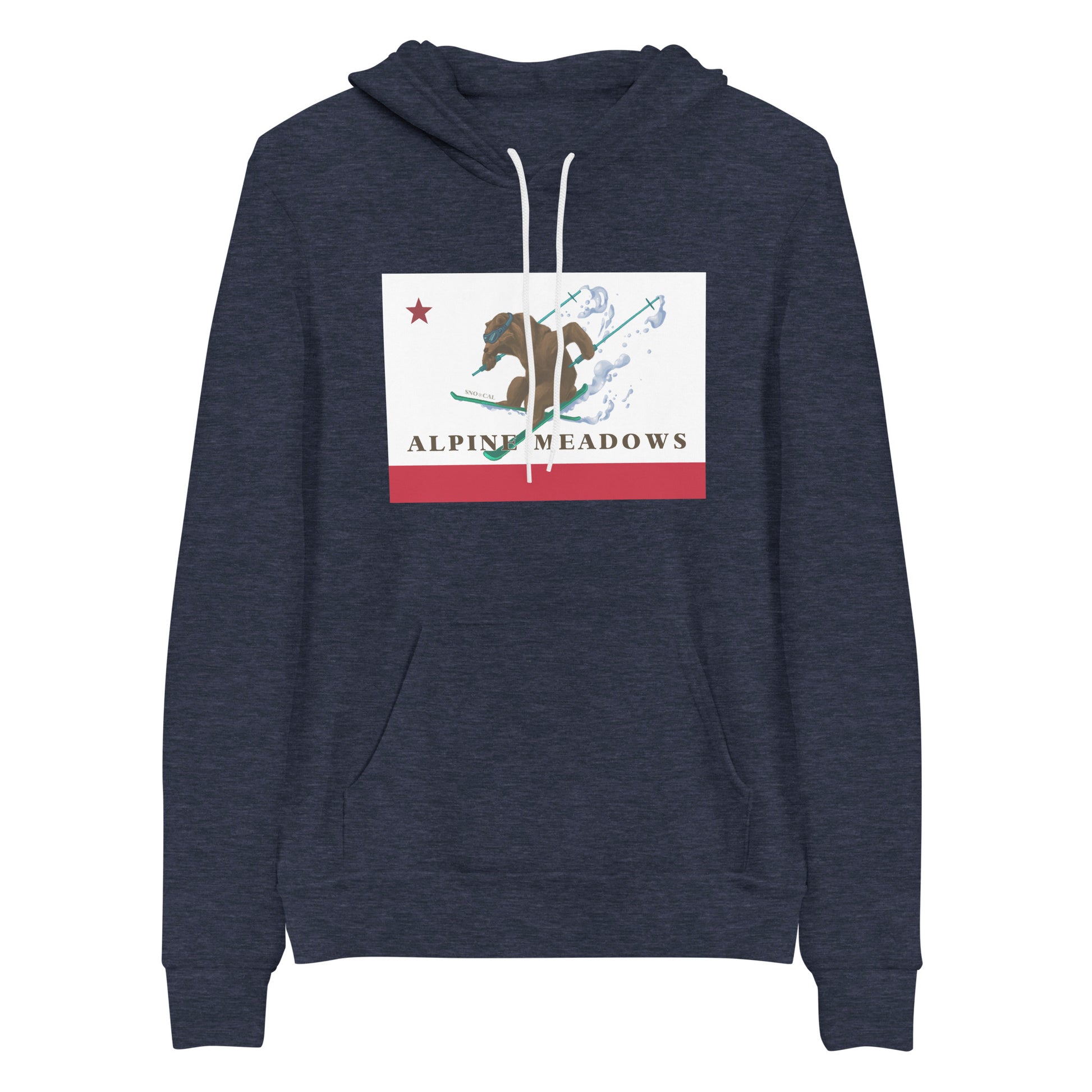 Navy Blue Alpine Meadows Ski Hoodie