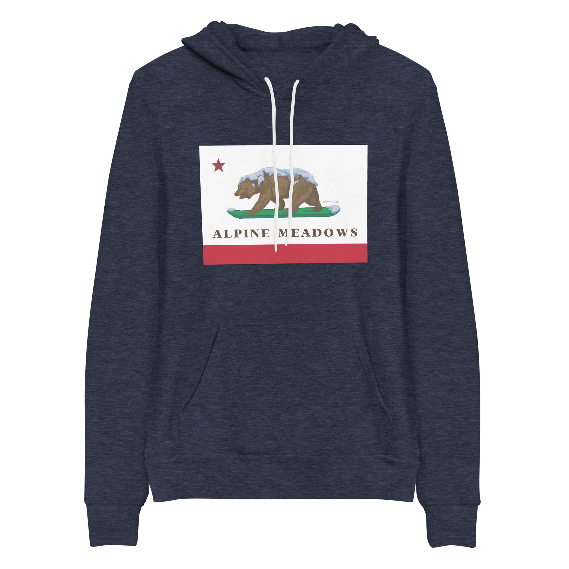 Blue Alpine Meadows  Hoodie
