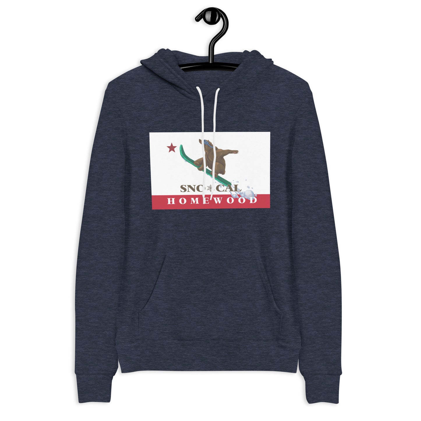 Homewood Sno*Cal Flag Snowboard Hoodie