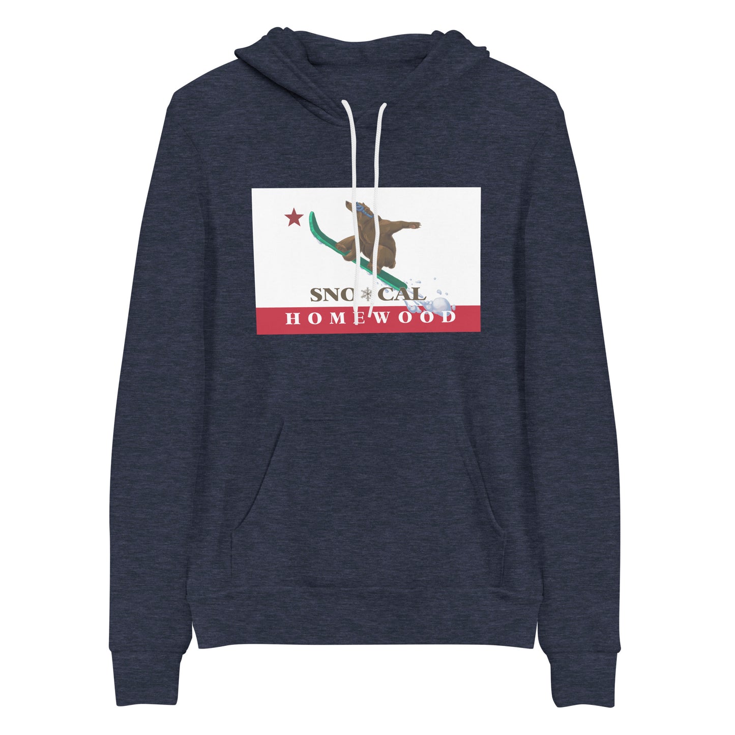 Homewood Sno*Cal Flag Snowboard Hoodie