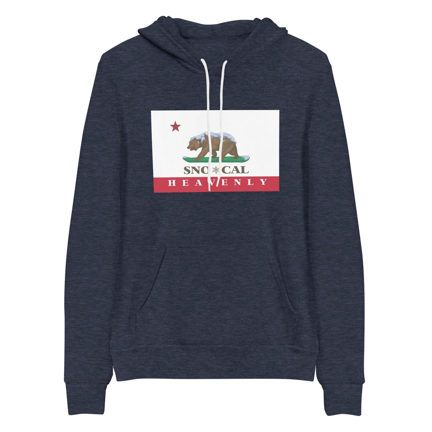 Heavenly Sno*Cal Flag Hoodie