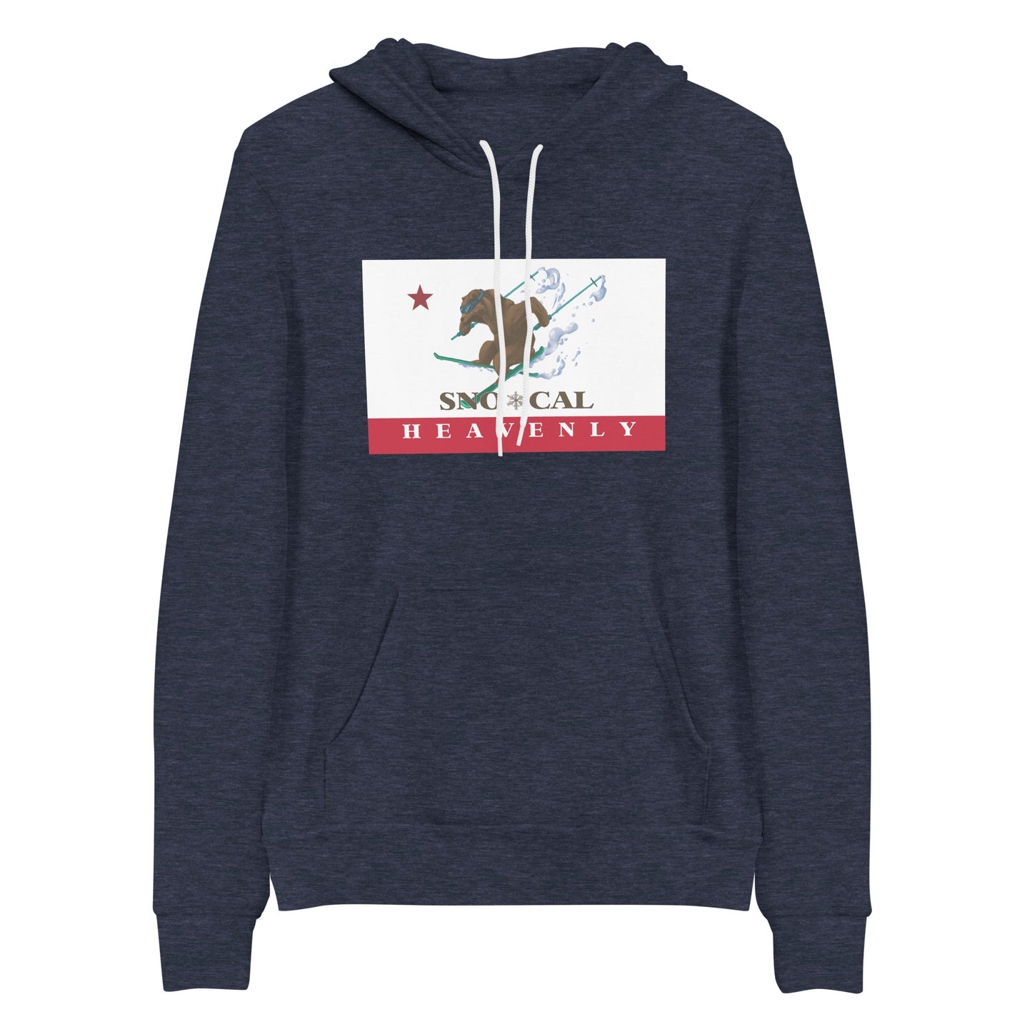 Heavenly Sno*Cal Flag Hoodie