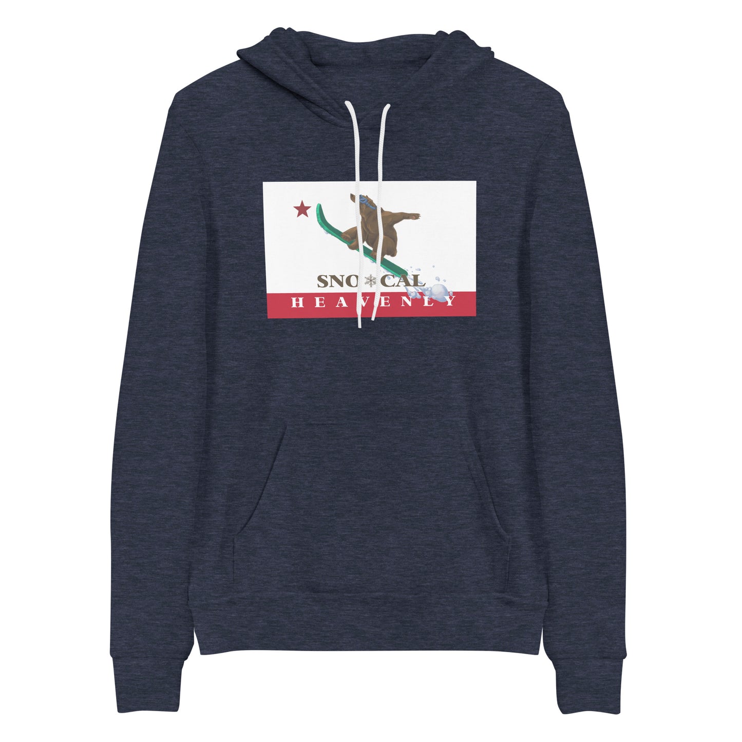 Heavenly Sno*Cal Flag Snowboard Hoodie