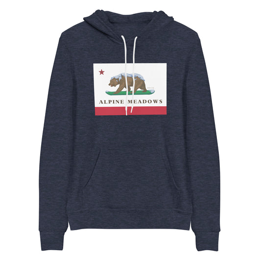 Alpine Meadows CA Flag Hoodie
