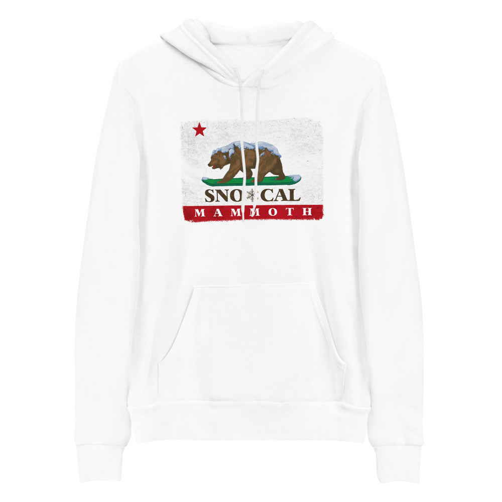 white Mammoth hoodie - Sno Cal