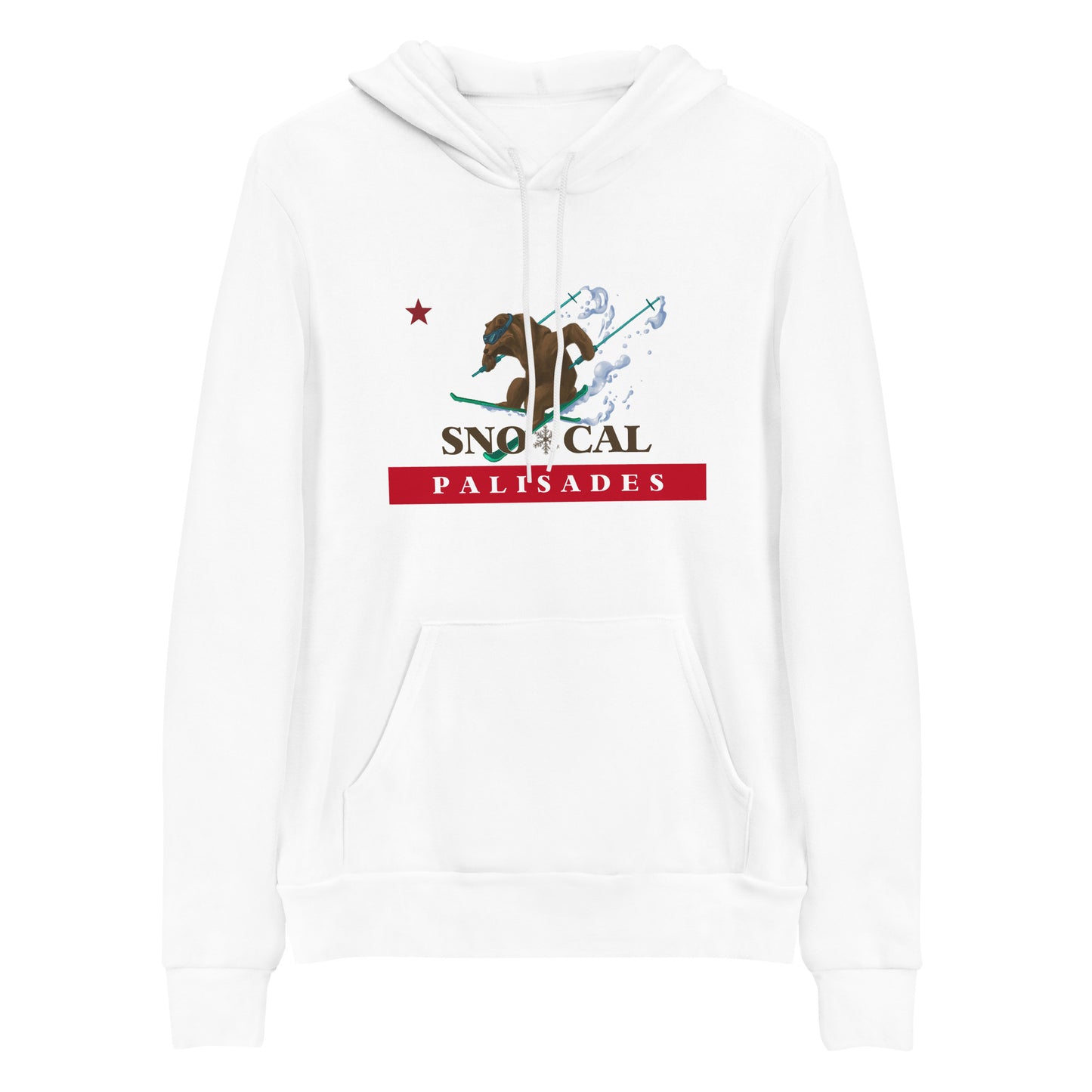Palisades Sno*Cal Flag Ski Hoodie