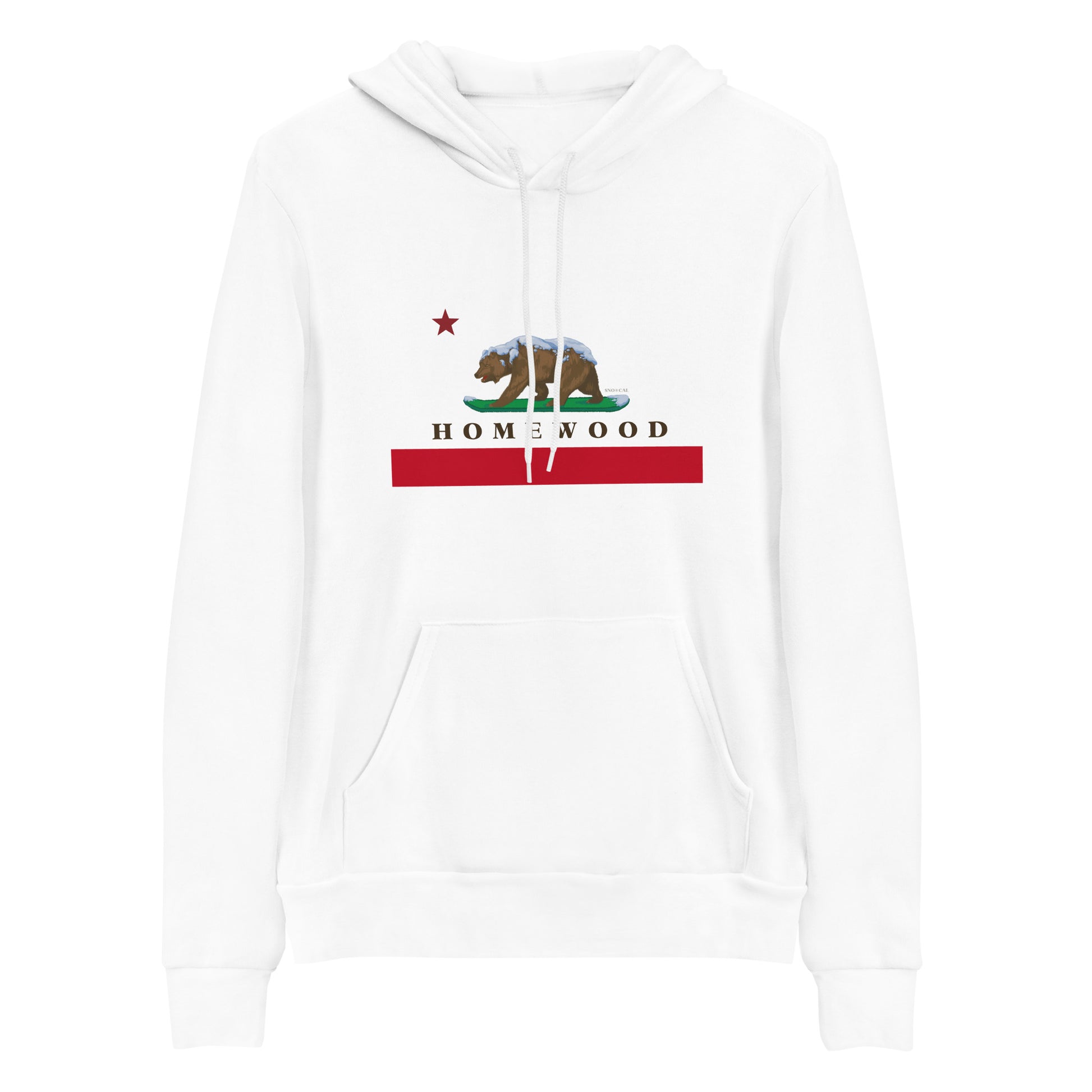 White Homewood hoodie