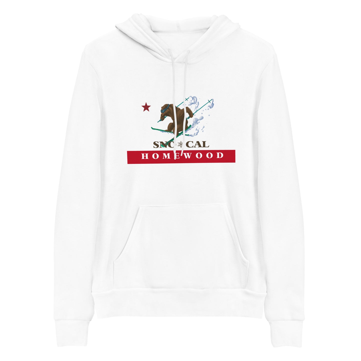 Homewood Sno*Cal Flag Ski Hoodie