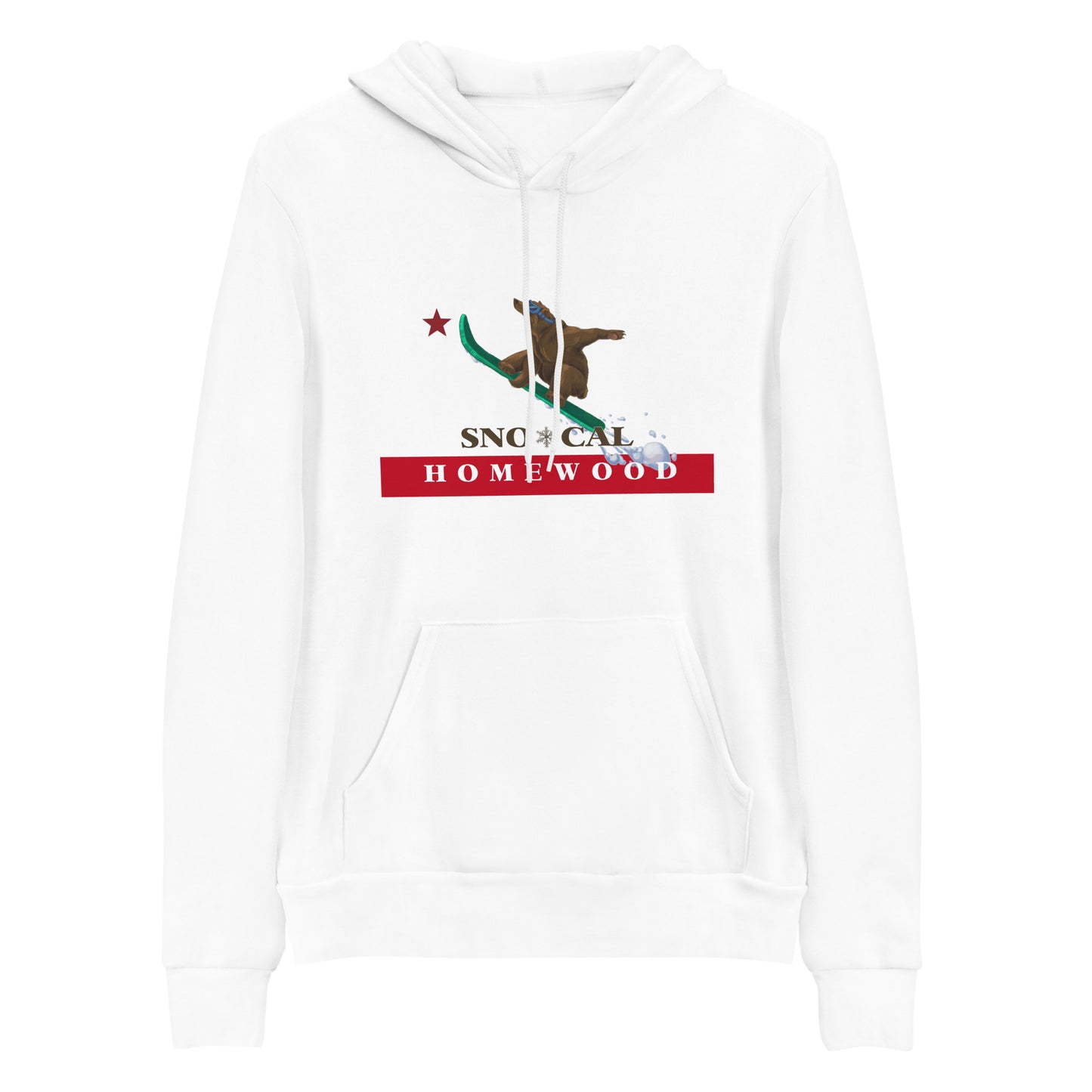 Homewood Sno*Cal Flag Snowboard Hoodie