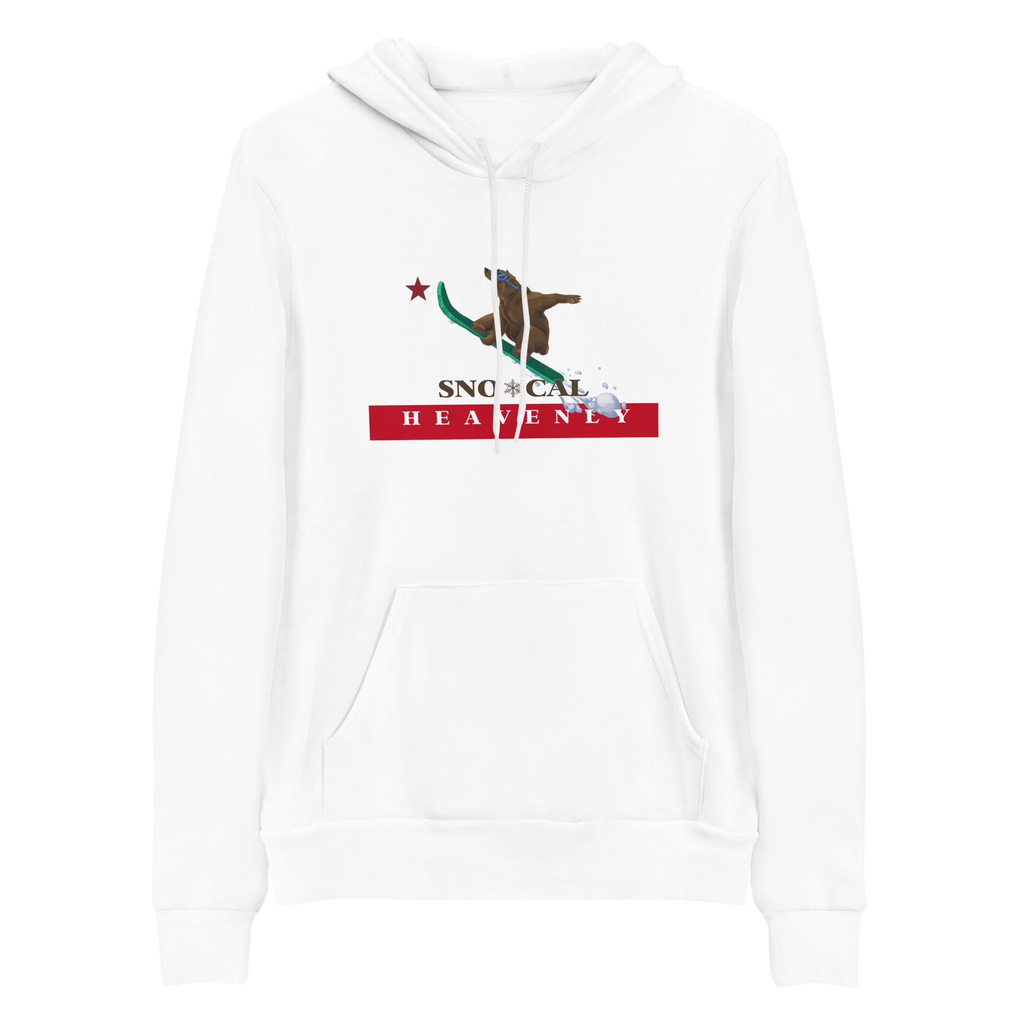 Heavenly Sno*Cal Flag Snowboard Hoodie