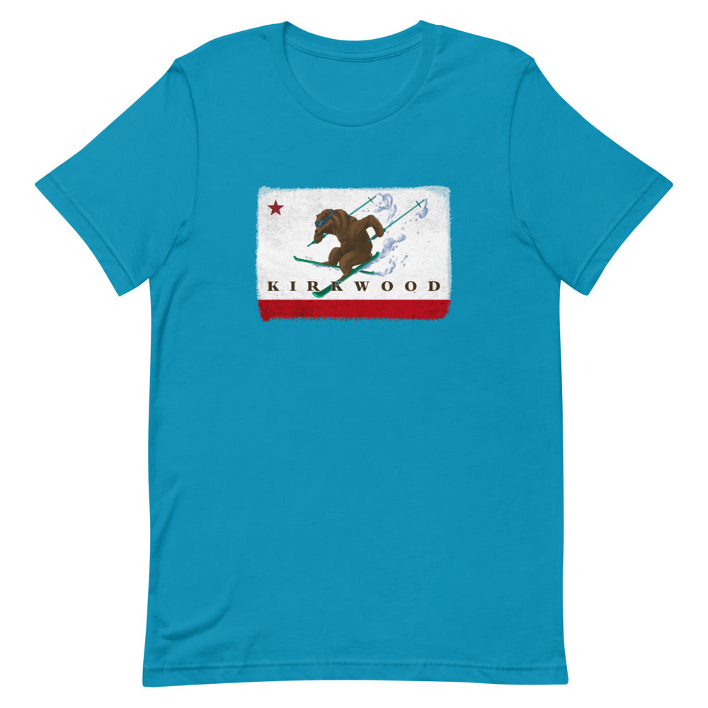 Kirkwood CA Grizzly Skiing Shirt - Sno Cal