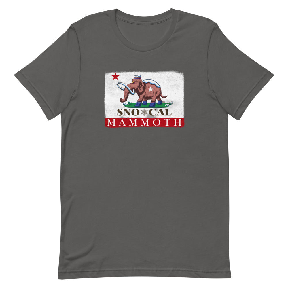 Wally Mammoth CA Flag Shirt - Sno Cal