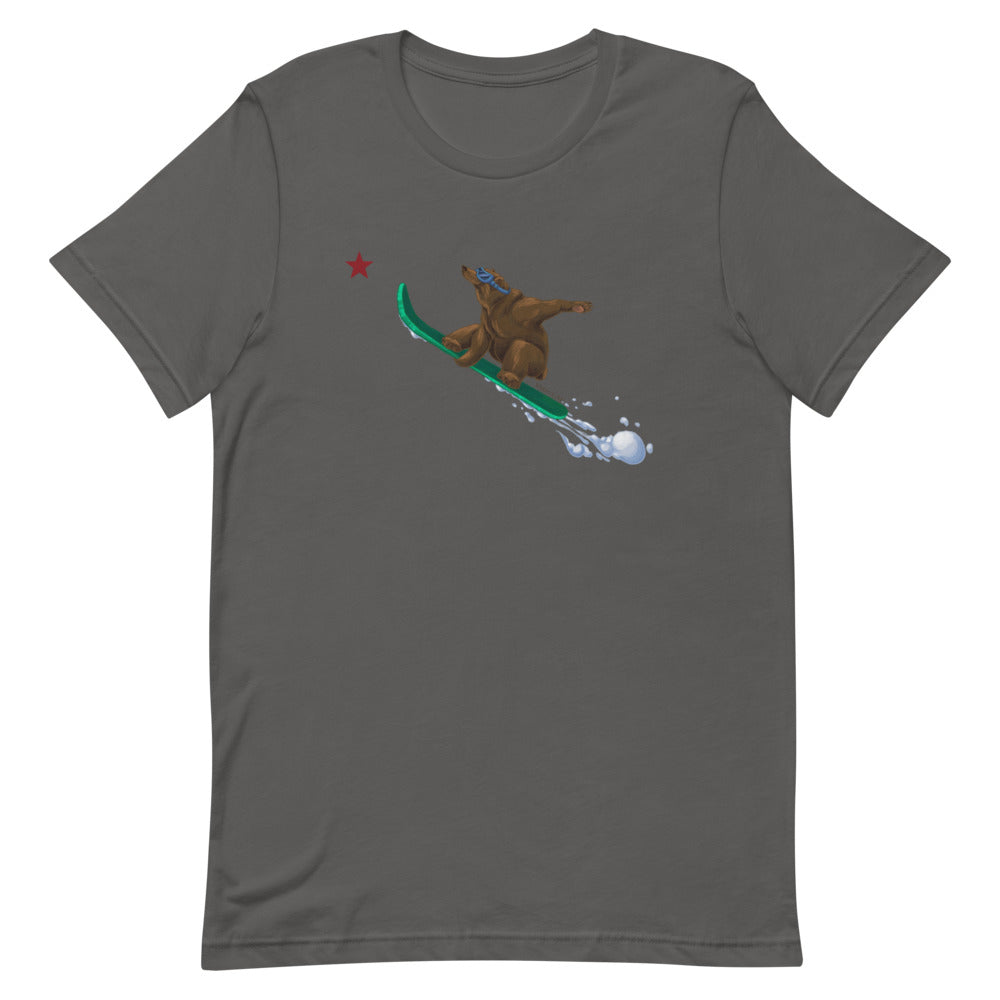 CA Grizzly Sending it with CA Star Shirt - Sno Cal