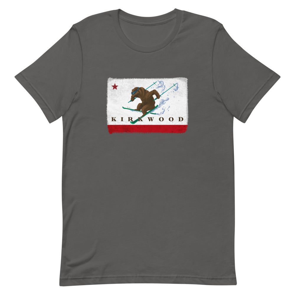 Kirkwood CA Grizzly Skiing Shirt - Sno Cal