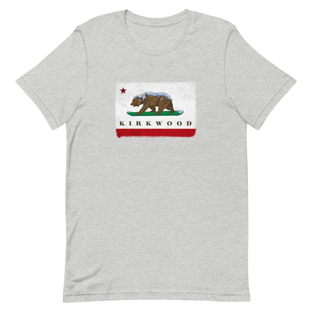 Kirkwood CA Flag Shirt - Sno Cal