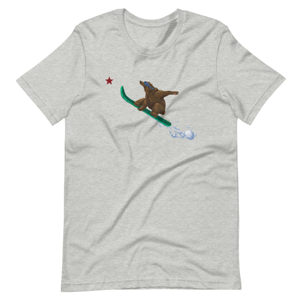 CA Grizzly Sending it with CA Star Shirt - Sno Cal