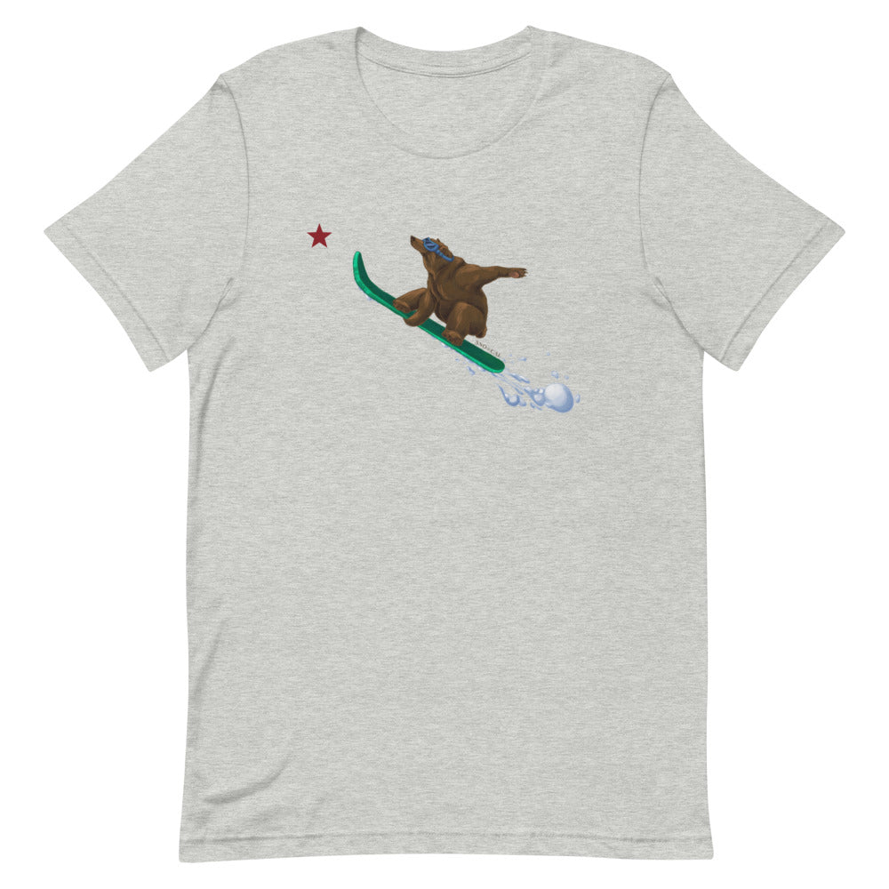 CA Grizzly Sending it with CA Star Shirt - Sno Cal